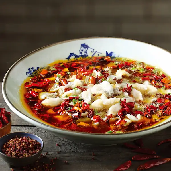 Boiled Fish in Spicy Oil